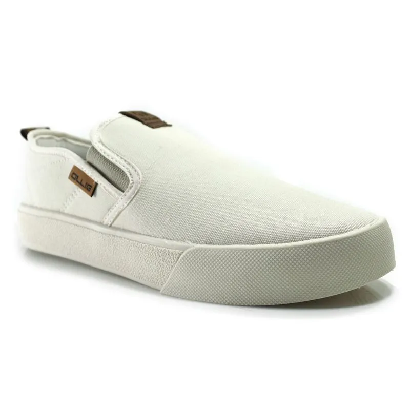 Tênis sem Cadarço Masculino Ollie Indy 2 Off White INDY2 43