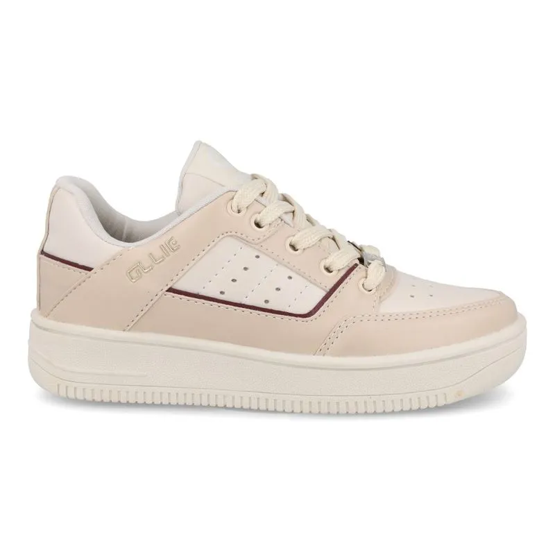 Tênis Casual Ollie Bliss Infantil Bege BEGE MARSALA - 33
