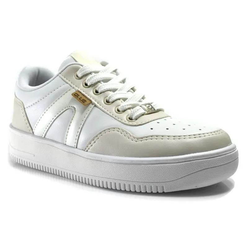 Tênis Casual Feminino Ollie Branco CAPRI-F 40