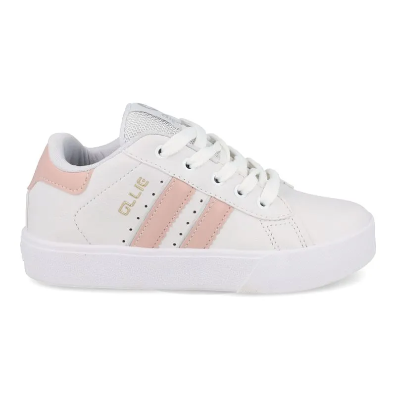 Tênis Casual Ollie Space Juvenil Branco 29