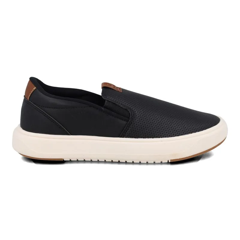 Tênis Ollie Masculino Italy 2 Slip on Preto 39