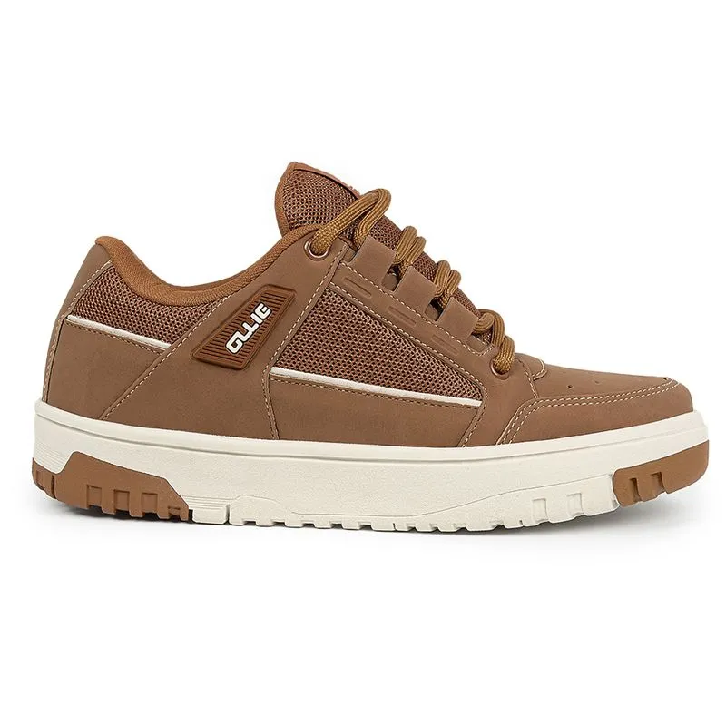 Tênis Ollie Casual Masculino Flip 2 Caramelo 40