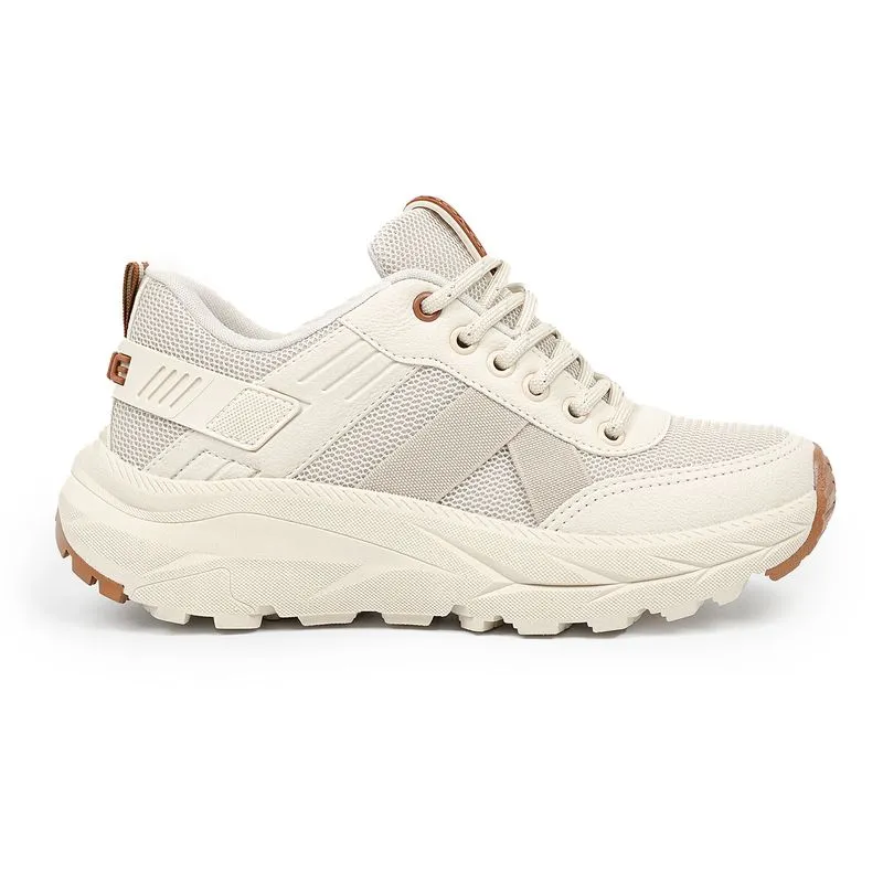 Tênis Casual Ollie Stones Masculino Bege 42
