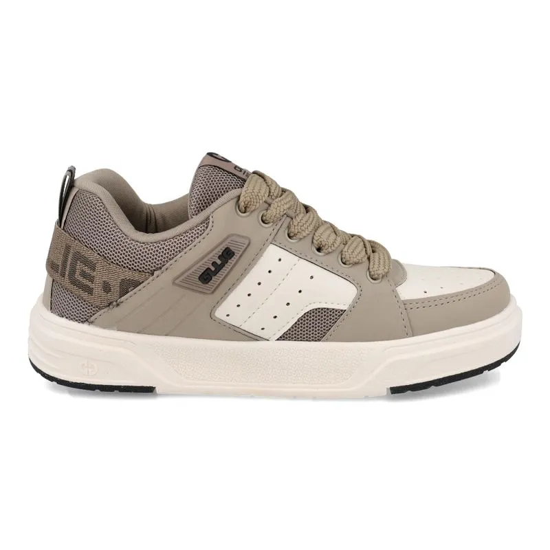 Tênis Casual Ollie Nitro Masculino Bege 37
