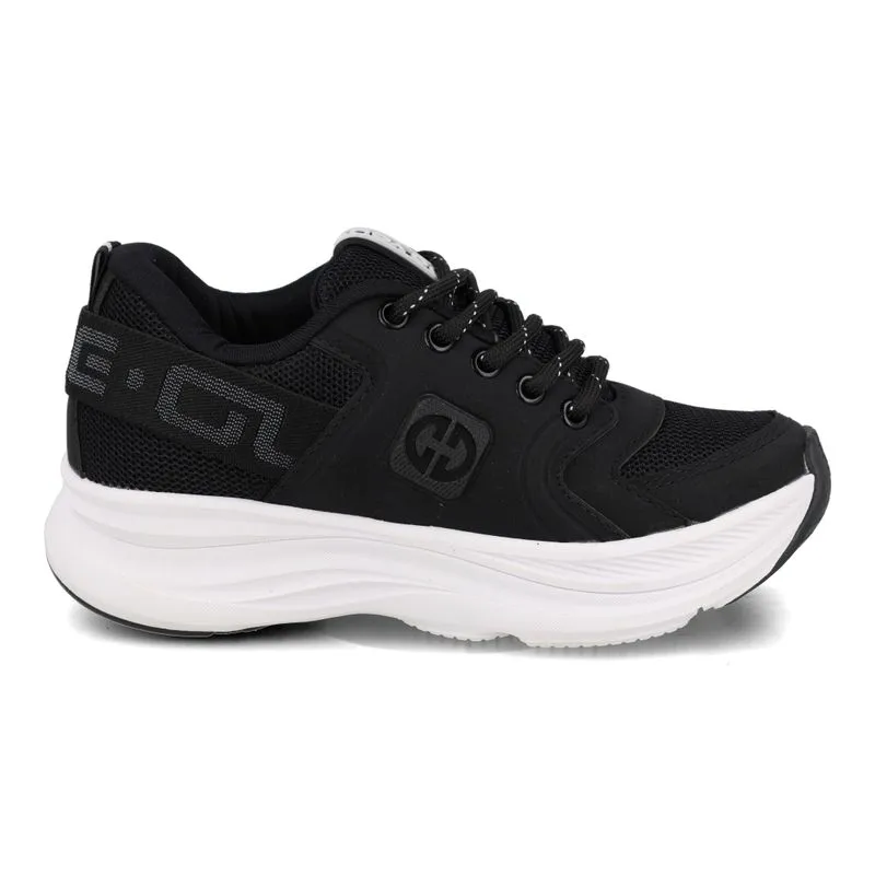 Tênis Casual Ollie Juvenil Preto 28