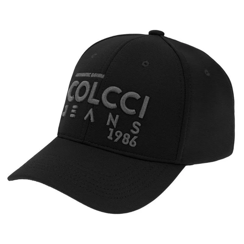 Boné Colcci Unissex Bordado Preto - Estilo Urbano Casual