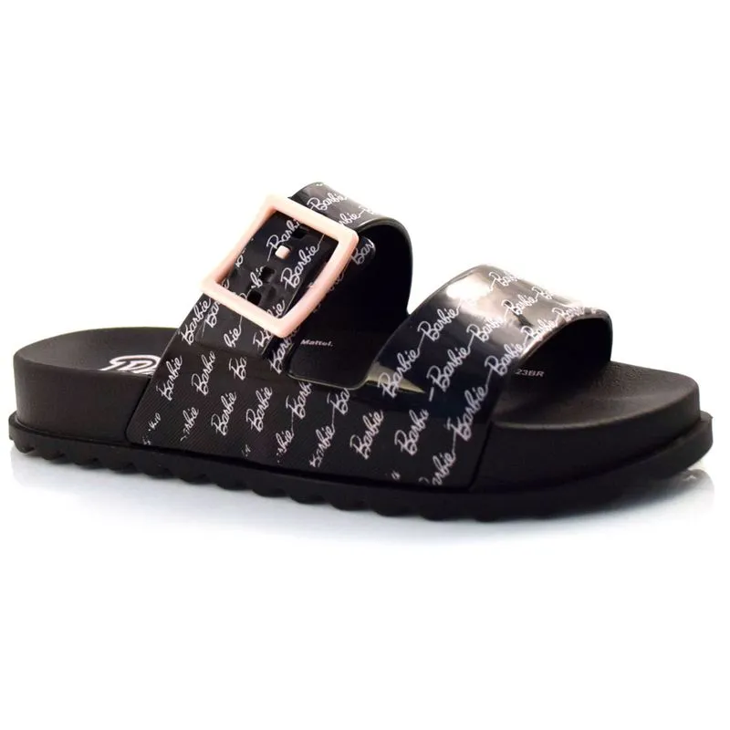 Birken Infantil Grendene Barbie Logomania Preto 22899 32/33