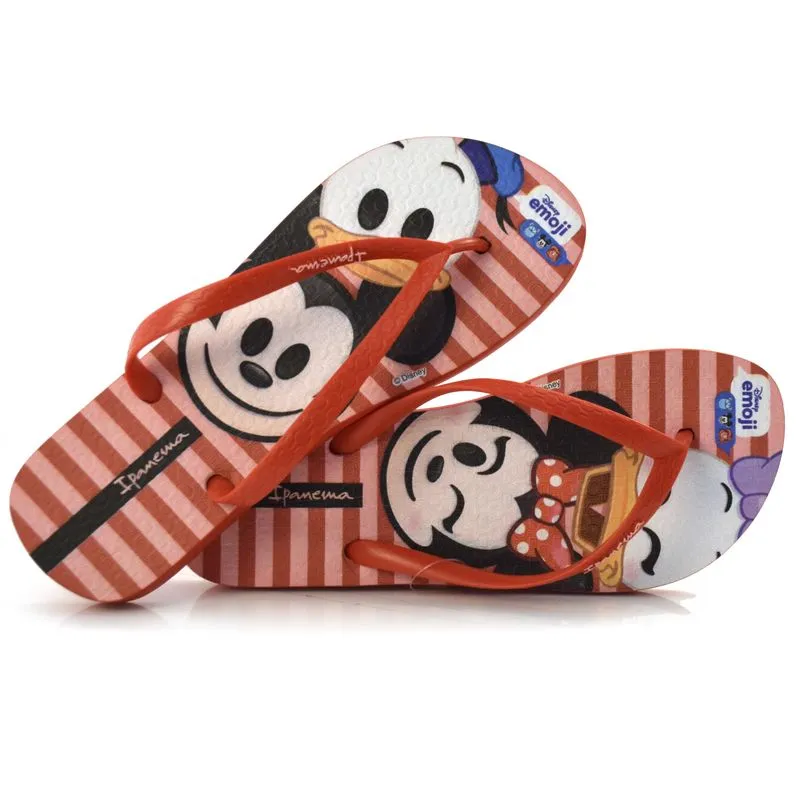 Chinelo Feminino Ipanema Disney Friends Vermelho 27093 39/40