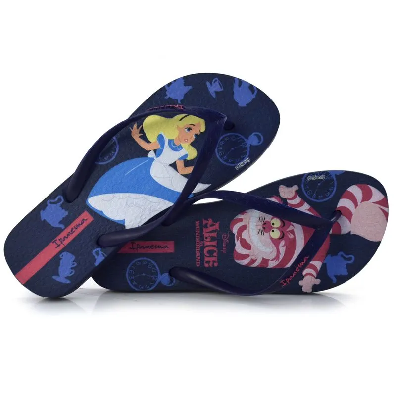 Chinelo Feminino Ipanema Disney Friends Azul 27093 33/34