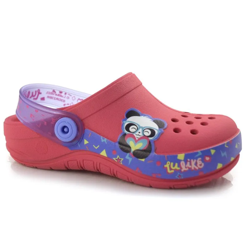 Babuche Infantil Grendene Luluca Music do 23 ao 33 Rosa 22923 32/33