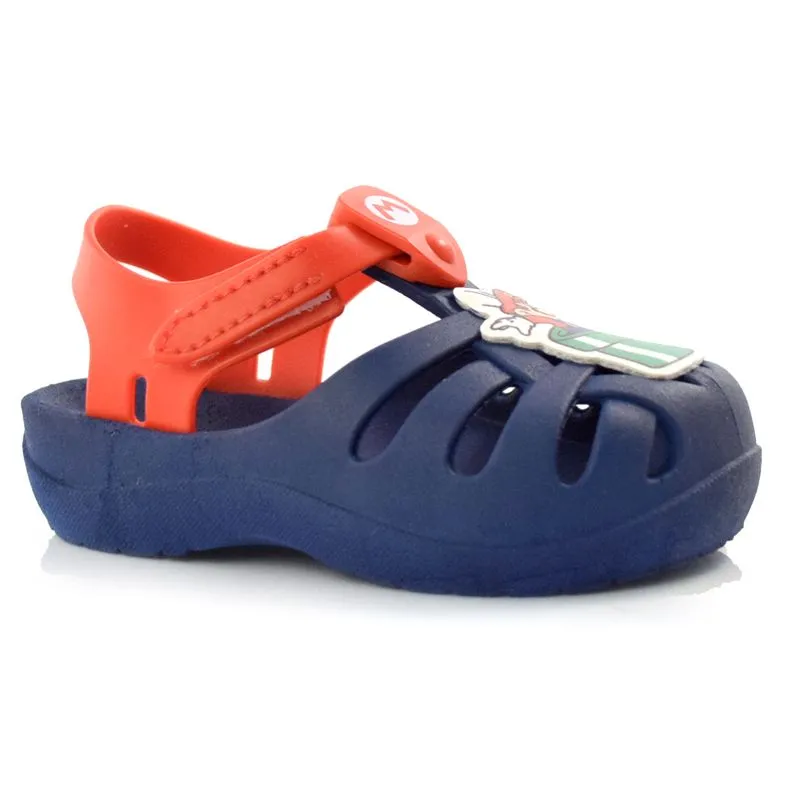 Babuche Infantil Super Mario Brothers Azul 22964 25