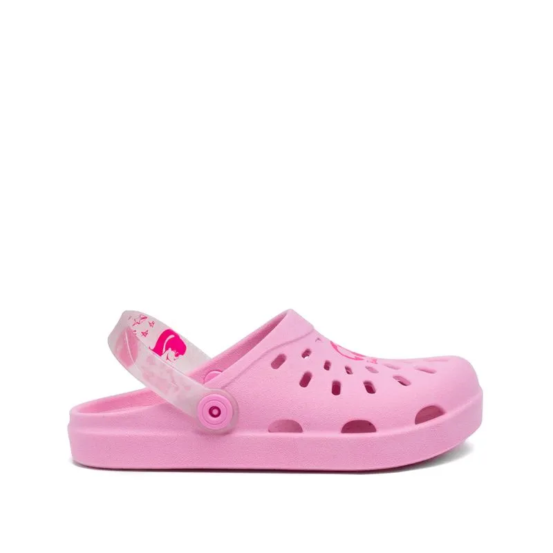 Sandália Babuche Infantil Grendene Barbie Urban Rosa Claro - 23