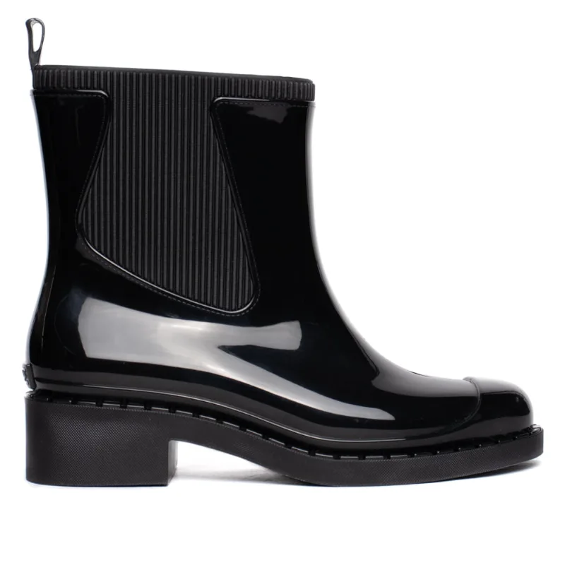 Bota Galocha Feminina Zaxy Wide Impermeável Preto - 38