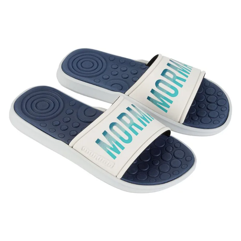 Chinelo mormaii quiver pró ii gáspea adulto Branco-azul 37-38 - IPANEMA