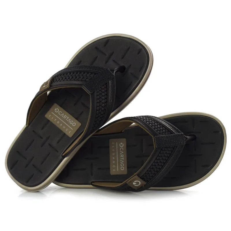 Chinelo Masculino Cartago Malta V Preto 12229 40