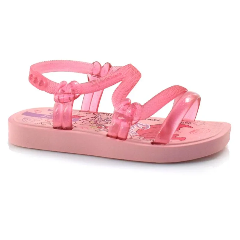 Sandália Infantil Ipanema Barbie Solar Rosa 27111 22