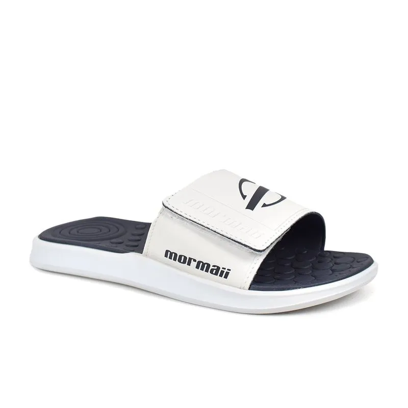 Chinela Mormaii Quiver Ultra Slide Talle: 38.5 - Color: Blanco/Azul