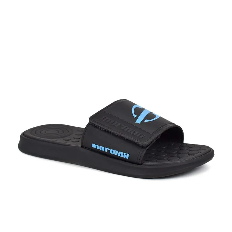 Chinela Mormaii Quiver Ultra Slide Talle: 44.5 - Color: Negro/Azul