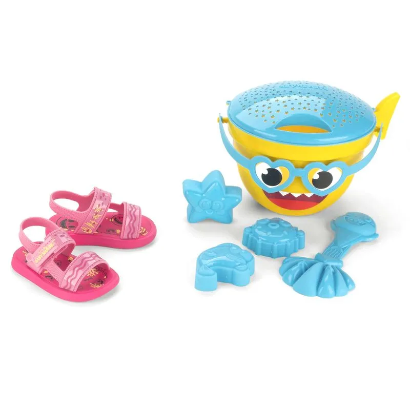 Papete Infantil Baby Summer Rosa 22957 22