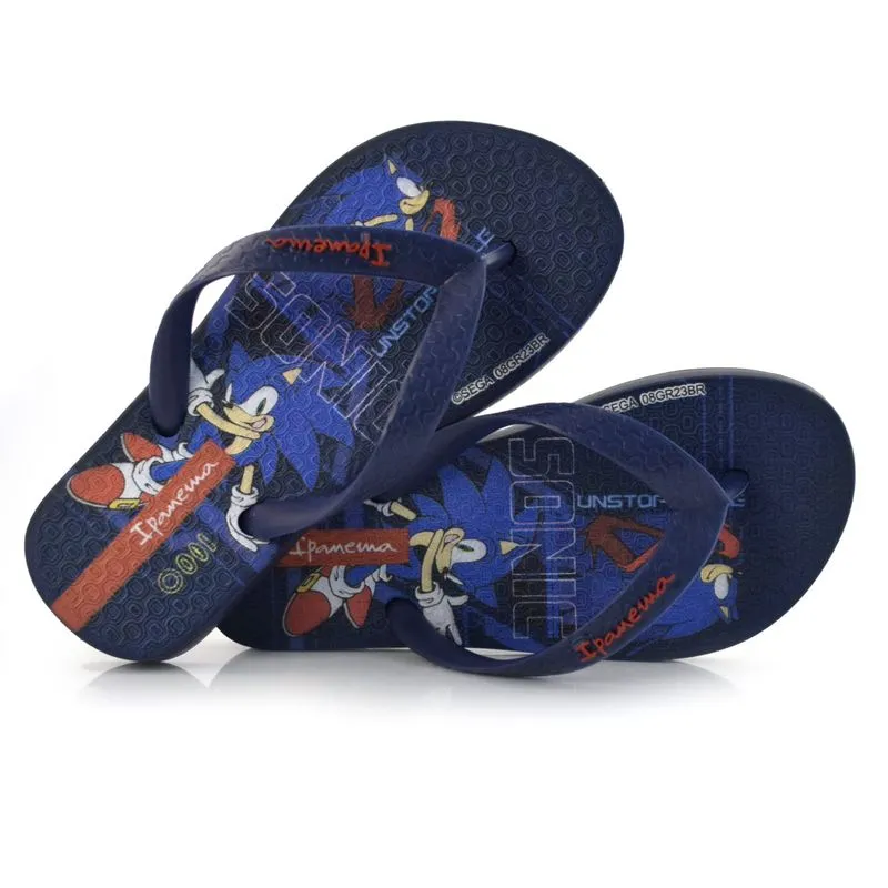 Chinelo Infantil Ipanema Sonic Race do 23 ao 34 Azul 27170 25/26