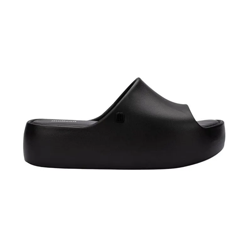 Sandália Plataforma Feminino N°34 Melissa Free Platform Slide Preto (MP)