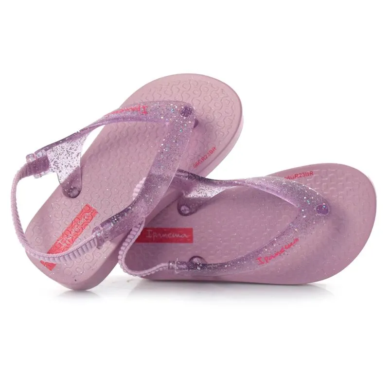 Chinelo Infantil Ipanema Glitter Rosa 27182 19
