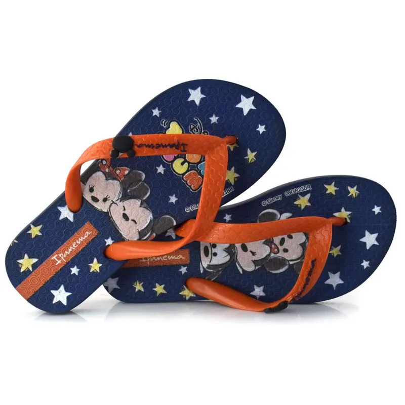 Chinelo Infantil Ipanema Disney Azul 27064 25/26