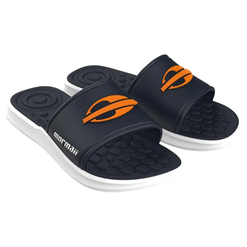 Chinelo mormaii quiver pró gáspea adulto Branco-azul-laranja 37-38 - IPANEMA