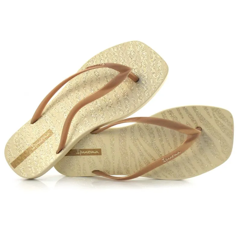 Chinelo Feminino Ipanema Edge Bege 27171 37