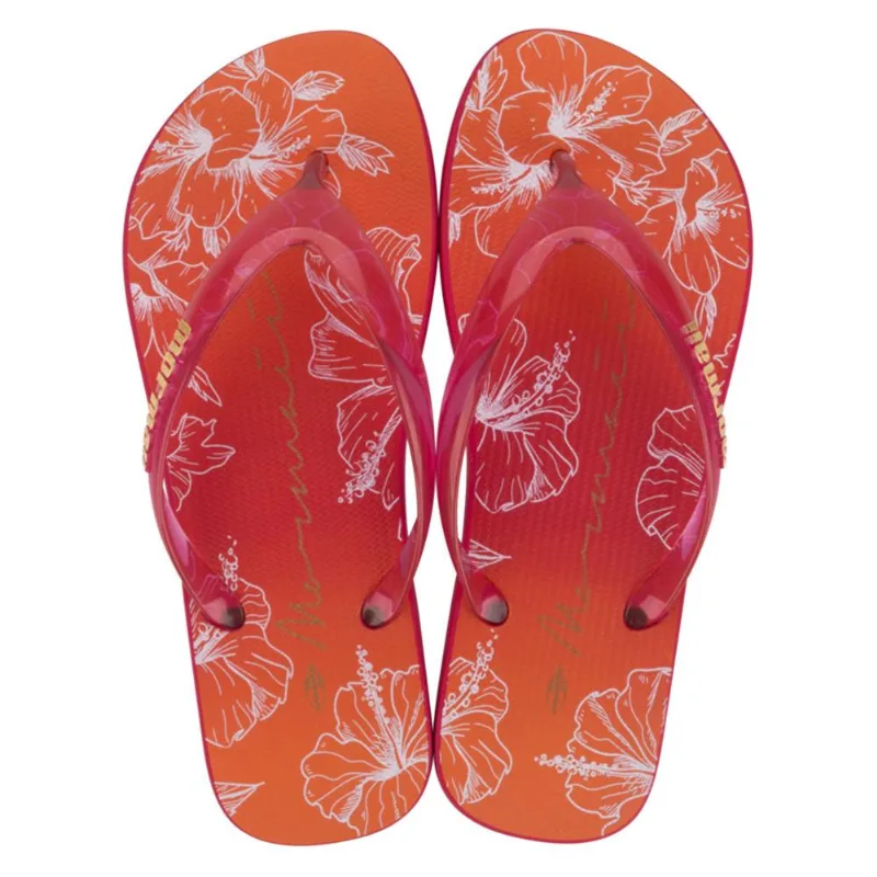 Chinelo mormaii malibu dedo adulto Vermelho 37