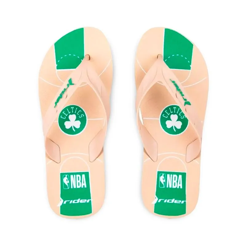 Ojota Rider Street NBA Boston Celtics Talle: 42.5 - Color: Crudo