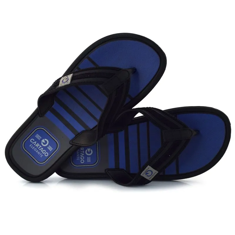 Chinelo Masculino Cartago Maiorca Preto 11326 MAI/21 43/44
