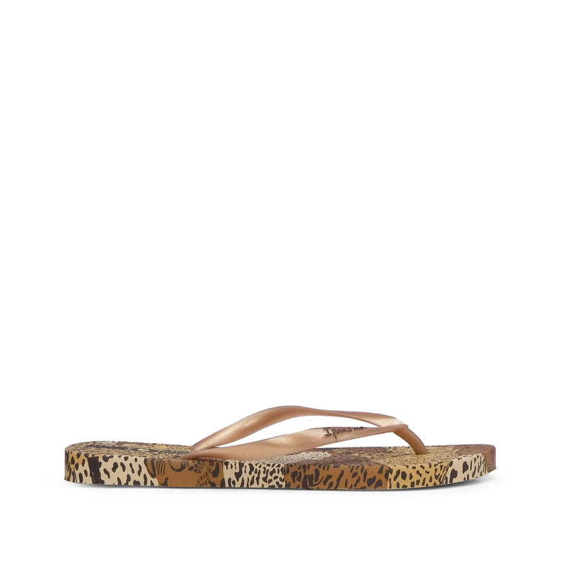 Chinelo Praia Mulher Dourado 35/36