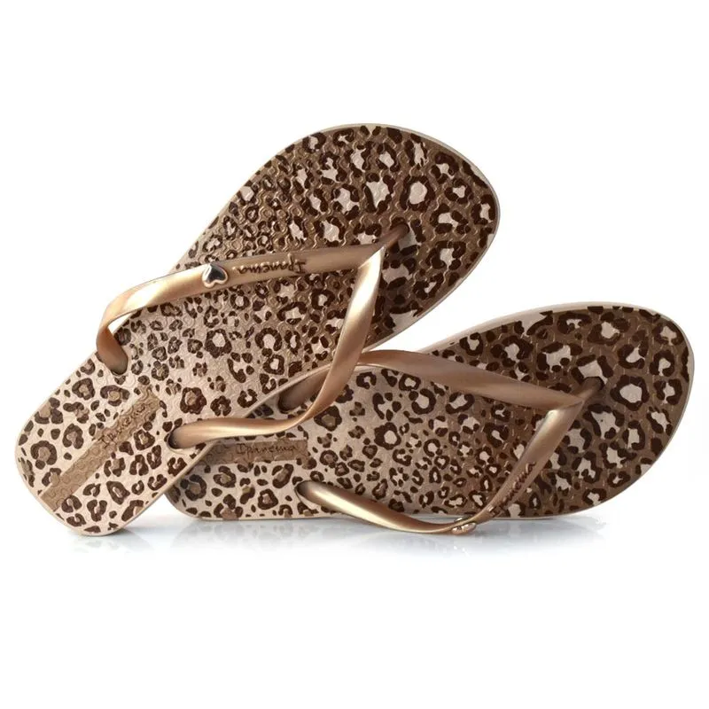 Chinelo Feminino Ipanema Animal Chic Rosa 27217 37/38