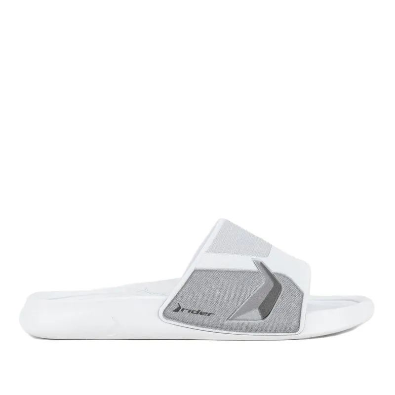 Chinelo Masculino Rider 12367 Branco Cinza 39