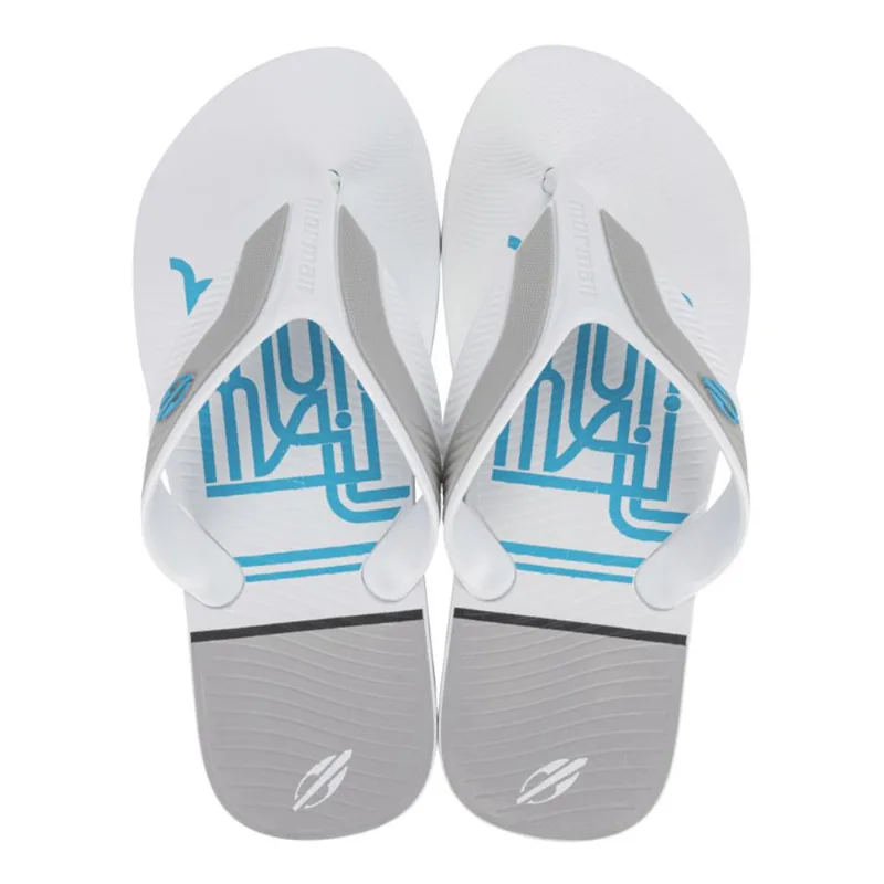 Chinelo Mormaii neocycle iii adulto Branco-cinza 35-36
