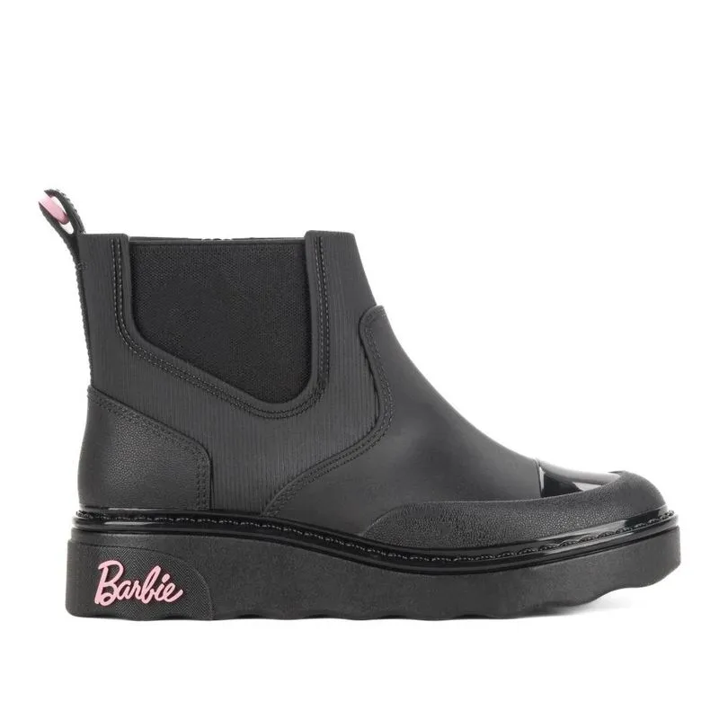 Bota Infantil Menina Grendene Acompanha Bolsa Preto 31/32