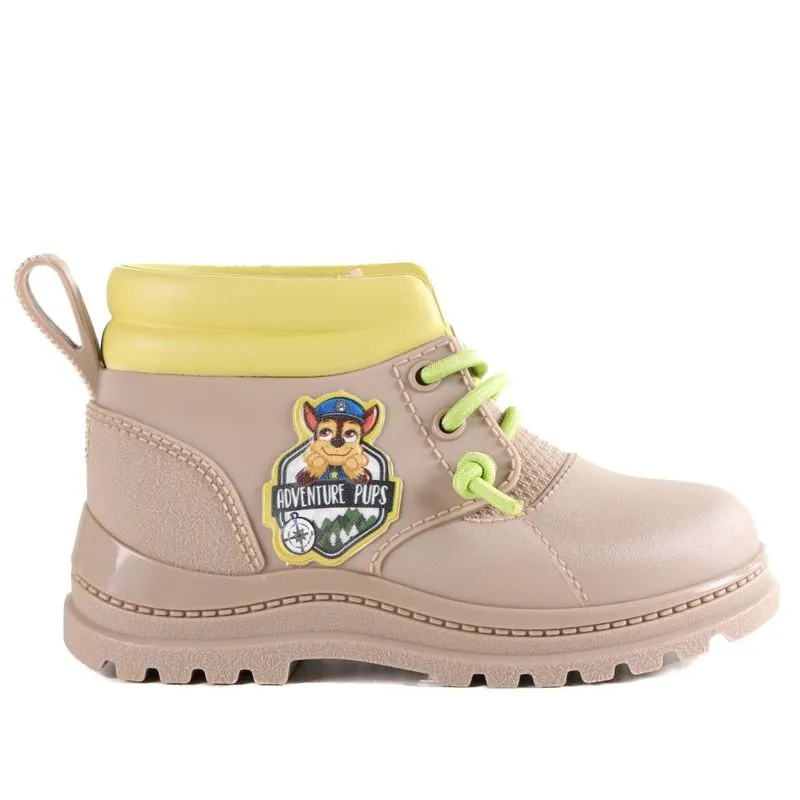 Bota Infantil Grendene Kids Patrulha Canina 23084 Bege Verde 17