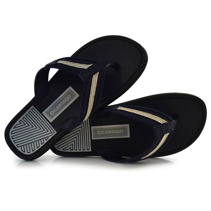 Chinelo Masculino Cartago Maiorca Preto 11326 FEV/24 37/38