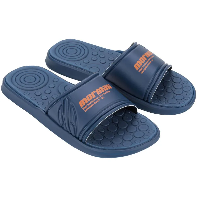 Chinelo Mormaii quiver pró gáspea adulto Azul-laranja 43-44