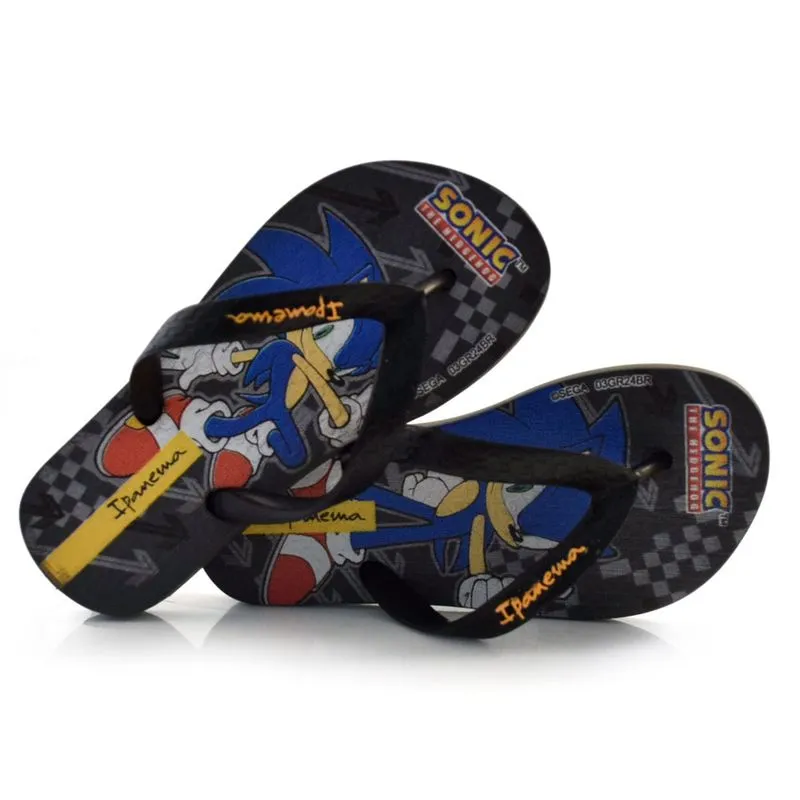 Chinelo Infantil Ipanema Sonic Race do 23 ao 34 Preto 27170 27/28