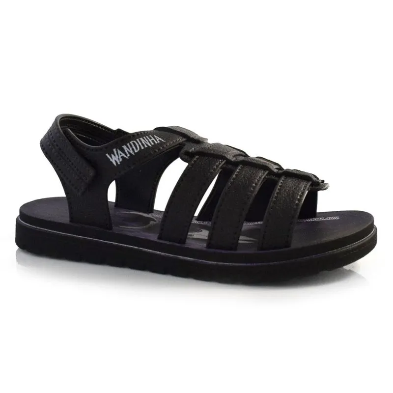 Sandália Infantil Grendene Wandinha Moon Light Preto 23127 28