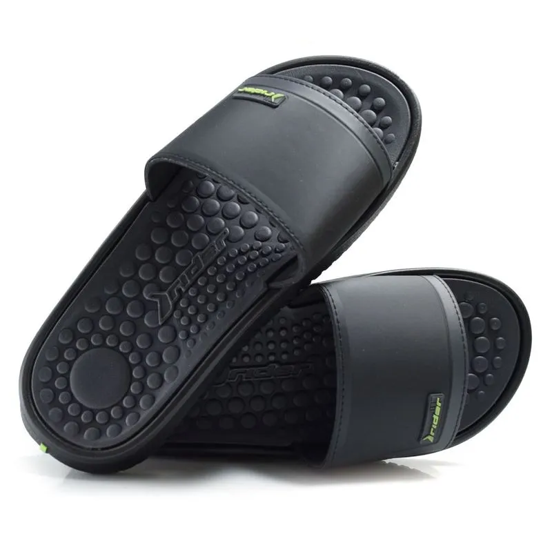 Chinelo Slide Masculino Rider Pump II Preto 12424 37/38