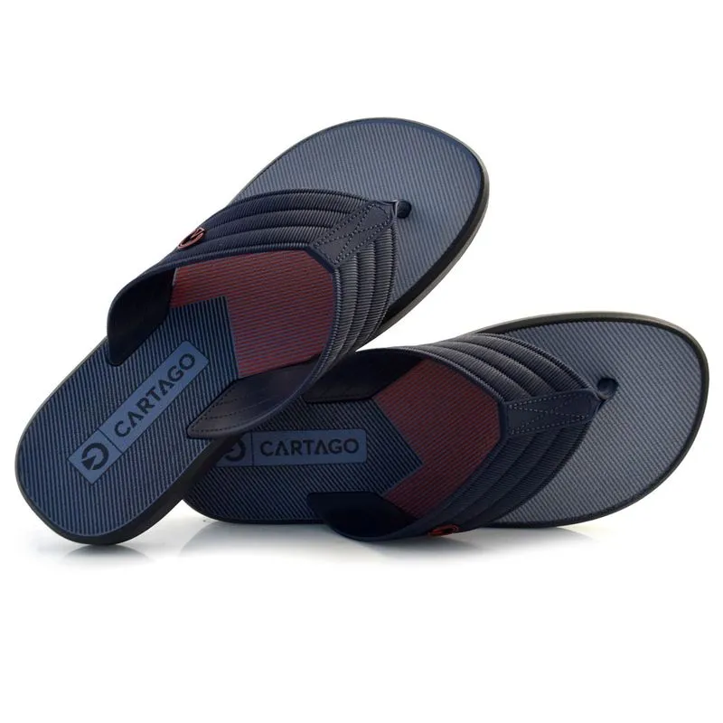 Chinelo Masculino Cartago Montreal Azul 11729 JUN/24 37/38
