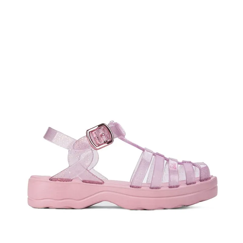 Sandália Infantil Grendene Barbie Trendy Rosa - 26