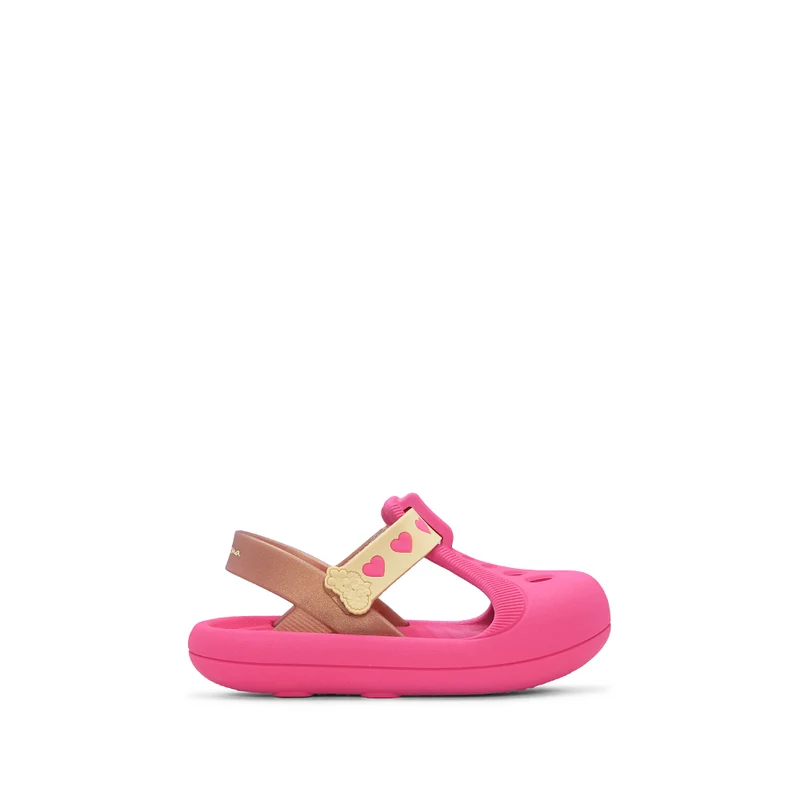 Sandália Praia Criança Rosa 27