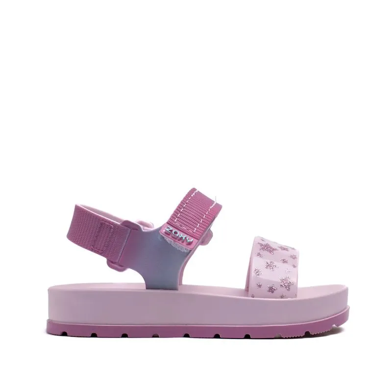 Sandália Infantil Zaxy Nina Baby Print Rosa - 25