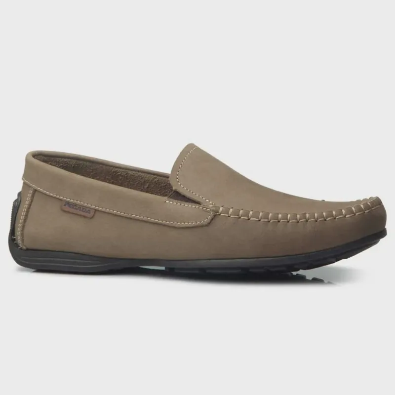 Mocassim Masculino Nobuck Rato Conhaque Pegada 140773-05