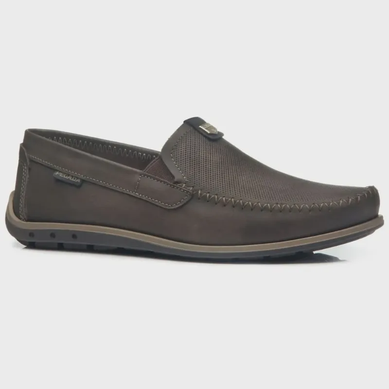 Mocassim Pegada 141603 Masculino Cravo