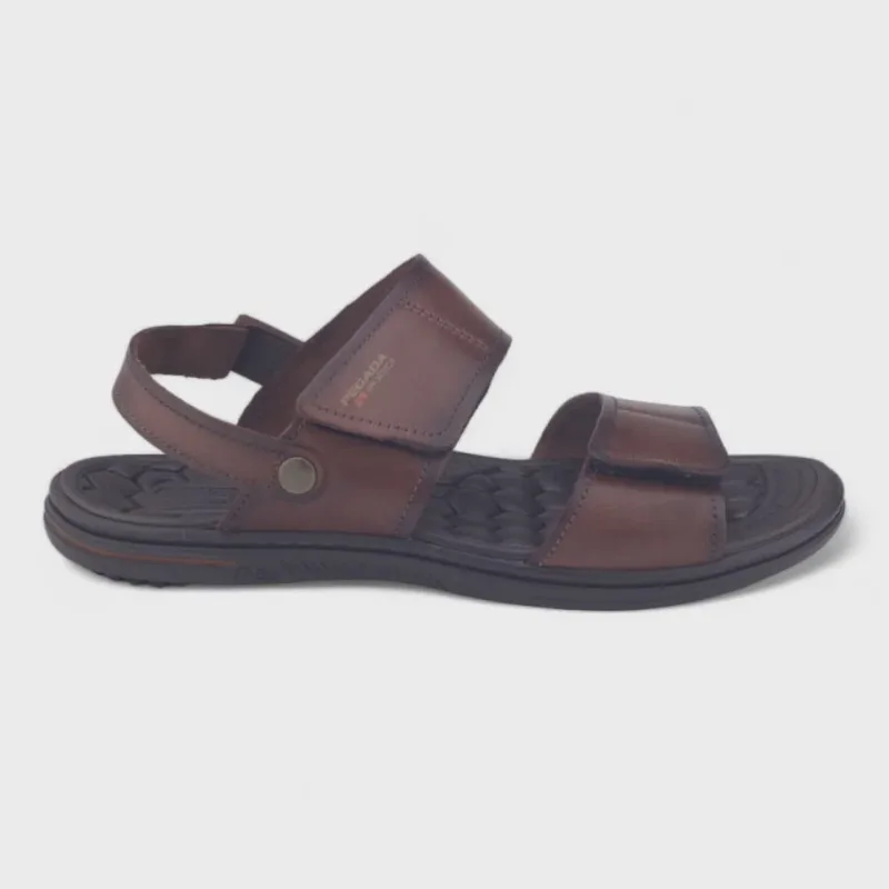 Sandália Masculina Pegada 133303 Couro Anilina